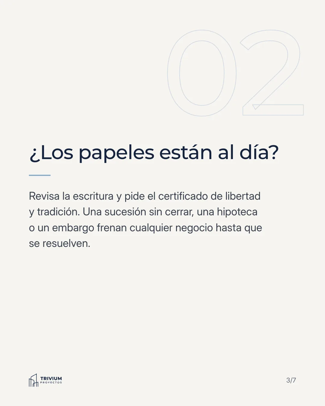 Antes de vender tu lote, responde estas cinco preguntas, lámina 3 de 7