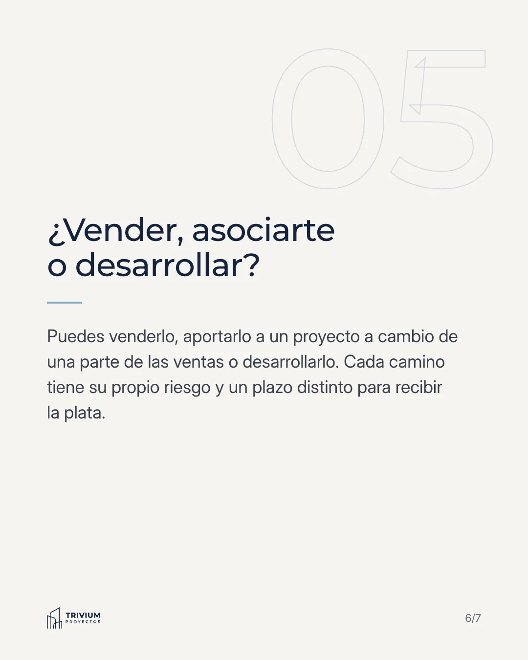 Antes de vender tu lote, responde estas cinco preguntas, lámina 6 de 7